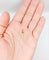Pendentif vintage lettre J en or 18k 58 Facettes A07572