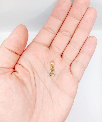 Pendentif lettre A vintage en or 18k 58 Facettes A07574