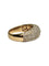 55 Bague en or jaune 18K et diamants 2,06 ct 58 Facettes 2129