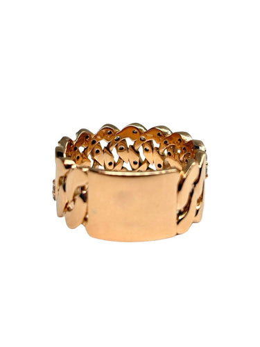 60 Bague en or rose et diamants 0,60 ct 58 Facettes 2130