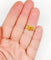 51 Art nouveau - Bague en or rose 18K ciselé 58 Facettes A07575