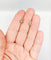 Dormeuses fleurs anciennes en or blanc et jaune 18k et perle 58 Facettes A07578