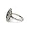 54 Bague marguerite en or blanc, diamants et saphir 58 Facettes SA029