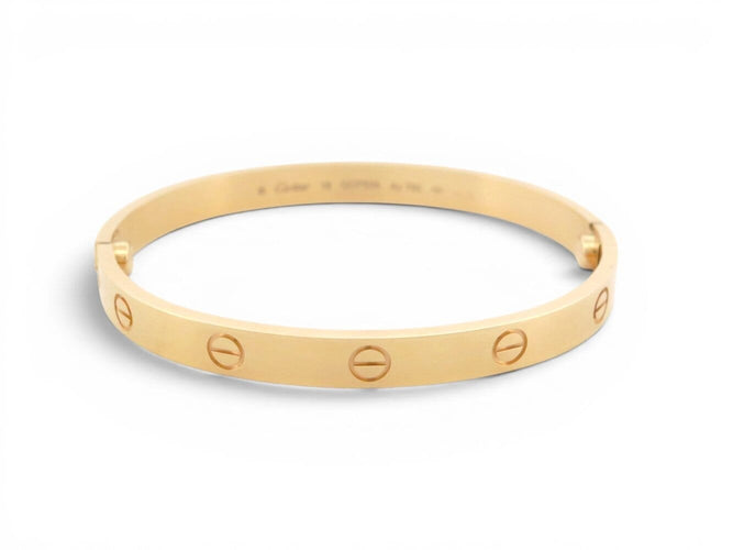 Cartier Love - Bracelet jonc classique en or jaune 18k 58 Facettes 275434