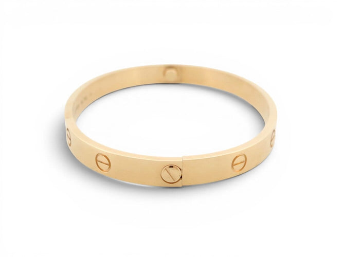 Cartier Love - Bracelet jonc classique en or jaune 18k 58 Facettes 275434