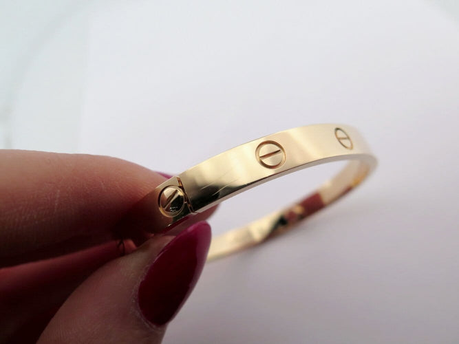 Cartier Love - Bracelet jonc classique en or jaune 18k 58 Facettes 275434