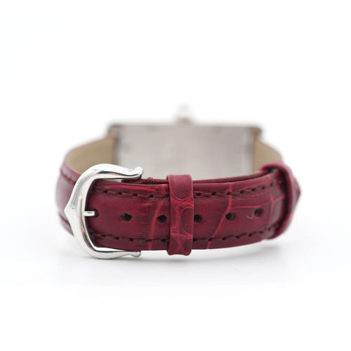 Cartier Tank Américaine - Montre 1713 en or blanc 58 Facettes 348C26_M