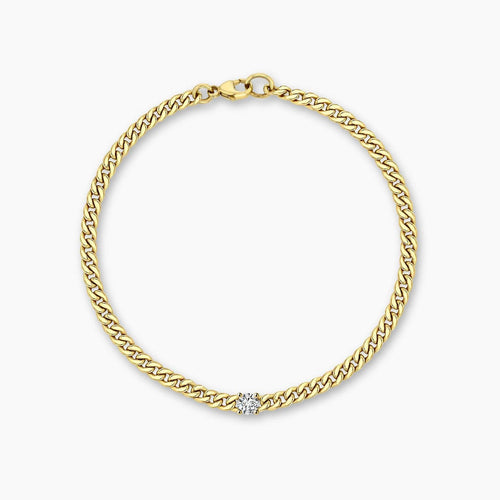 Cuban City - Bracelet Cuban Link en or 18K et diamant 58 Facettes GBT1333YG