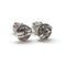 Boucles d'oreilles puces en or blanc 18K et diamants 58 Facettes BOV/260040
