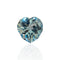 Topaze bleue du Brésil - Pierre cœur mixte 7,52 ct 58 Facettes #26-127-TPBLCR