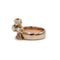 45 Bague duchesse en or jaune 750 et diamants 58 Facettes SA010