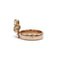 45 Bague duchesse en or jaune 750 et diamants 58 Facettes SA010