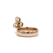 45 Bague duchesse en or jaune 750 et diamants 58 Facettes SA010