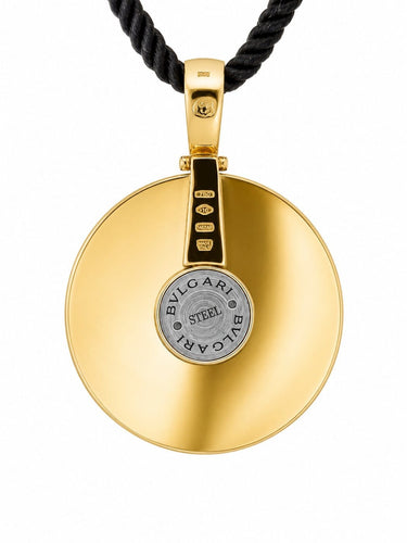 BVLGARI Yang - Pendentif tournant en or jaune 18 carats 58 Facettes Bb