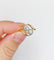 55 Bague toi et moi antique en or 18k, platine et diamants 58 Facettes A07523