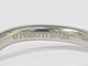 Bague 47 Tiffany & Co. Elsa Peretti - Alliance courbée en platine et diamants 58 Facettes p6tehryi1y