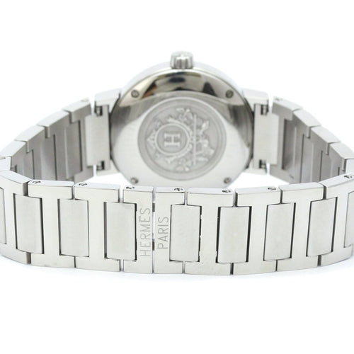 Montre Hermès Nomade - Montre quartz en acier inoxydable 58 Facettes z807mf8cru