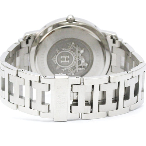 Montre Hermès Clipper - Montre quartz en acier inoxydable 58 Facettes cq18916qgq