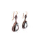 Boucles d'oreilles en or jaune, argent, aigue-marine et diamants 58 Facettes 50482