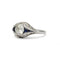54 Art déco - Bague en platine, diamant central et saphirs 58 Facettes SA024