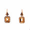 Boucles d'oreilles vintage en or, argent, aigues-marines et diamants 58 Facettes 50483
