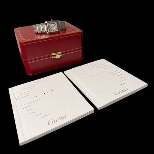 Cartier Tank Française - Montre en acier 58 Facettes MT45214