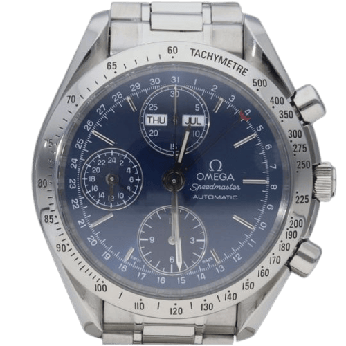 Omega Speedmaster - Montre Day-Date Chronograph en acier 58 Facettes MT47133