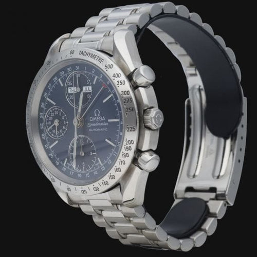 Omega Speedmaster - Montre Day-Date Chronograph en acier 58 Facettes MT47133