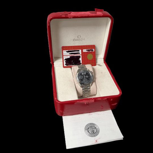 Omega Speedmaster - Montre Day-Date Chronograph en acier 58 Facettes MT47133