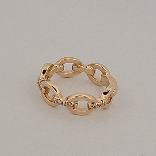 52 Bague en or jaune et diamants 58 Facettes 2779500
