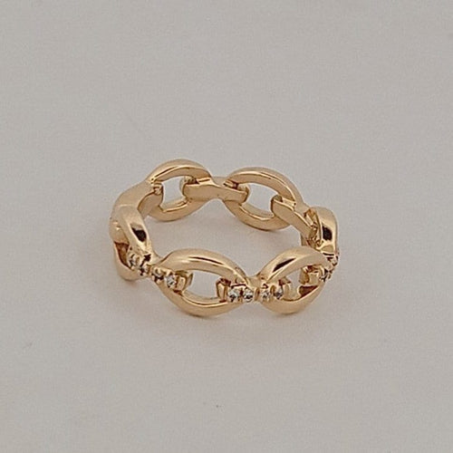 52 Bague en or jaune et diamants 58 Facettes 2779500