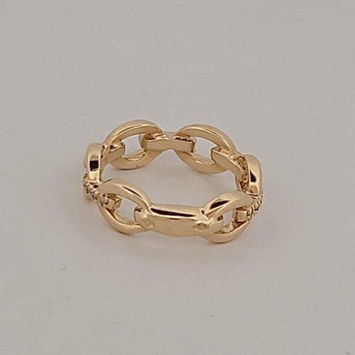 52 Bague en or jaune et diamants 58 Facettes 2779500