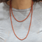Collier en corail et or 18 carats 58 Facettes COV799