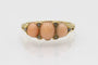 48 Bague édouardienne en or jaune, corail et diamants 58 Facettes 11544
