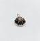 Pendentif victorien en or 18k, argent et diamant taille table 58 Facettes A07481
