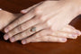 54 Art déco - Bague en or jaune, platine et diamants 58 Facettes 13443