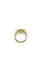 53 Chevalière - Bague en or blanc et jaune avec diamant 58 Facettes A2090