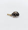 Pendentif victorien en or 18k, argent et diamant taille table 58 Facettes A07482