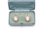 Boucles d'oreilles vintage en or jaune 18 carats, opales et diamants 58 Facettes 13450