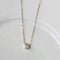Embrace - Collier solitaire en or 18 carats et diamant 58 Facettes GPD1034YG
