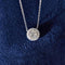 Collier Embrace - Collier halo en or blanc 18K et diamants 58 Facettes GPD1021WG