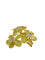 Ensemble boucles d'oreilles et pendentif-broche en or jaune, or blanc et diamants 58 Facettes PA1522