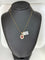 Pendentif en or jaune 18 carats avec rubis de Birmanie et diamants 58 Facettes P1912