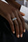 54 Poniros - Bague en or blanc avec aigues-marines et diamants 58 Facettes A1884
