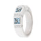 54 Poniros - Bague en or blanc avec aigues-marines et diamants 58 Facettes A1884