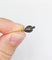 Pendentif victorien en or 18k, argent et diamant taille rose 58 Facettes A07485