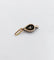 Pendentif victorien en or 18k, argent et diamant taille rose 58 Facettes A07485
