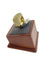 56 Bague cocktail IGI en or jaune 18 carats et saphirs verts 58 Facettes A2083