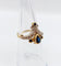 51 Bague duchesse en or 18k, argent, saphirs et diamants 58 Facettes A07447