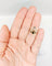 51 Bague duchesse en or 18k, argent, saphirs et diamants 58 Facettes A07447